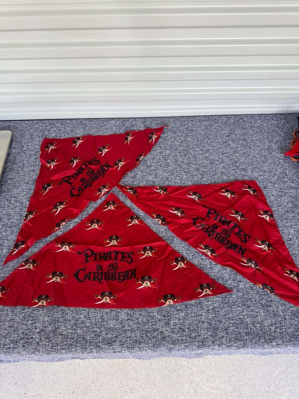 Bundle of Disney Pirates Of The Caribbean Red Bandana